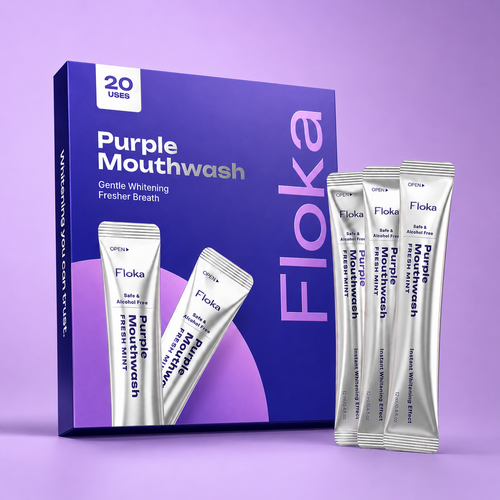 Flōka Purple Mouthwash
