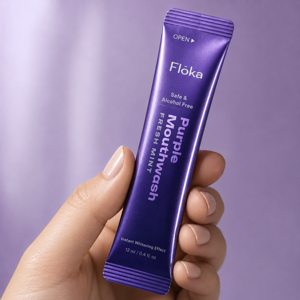Flōka Purple Mouthwash