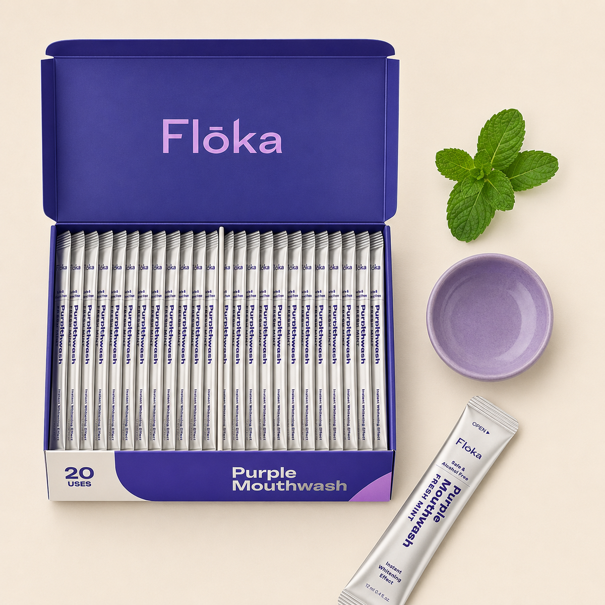Flōka Purple Mouthwash