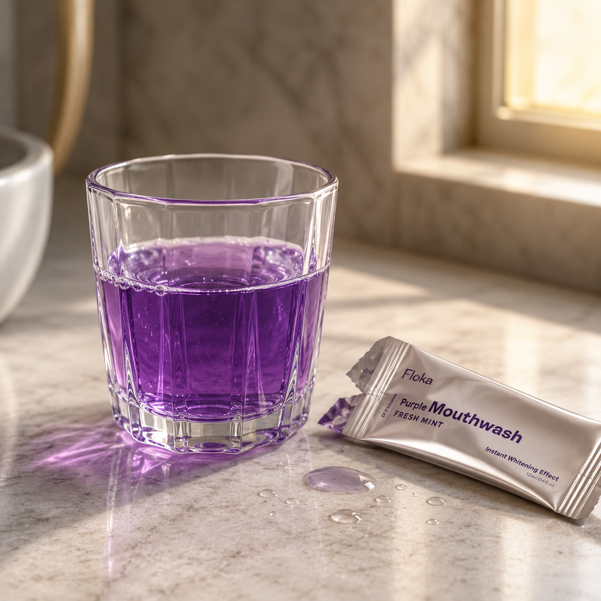 Flōka Purple Mouthwash