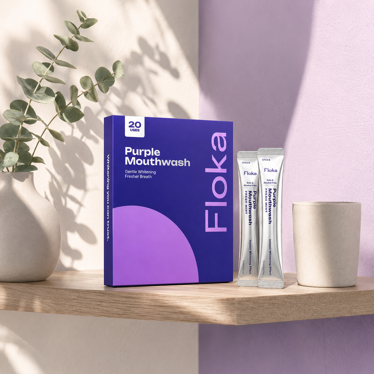Flōka Purple Mouthwash
